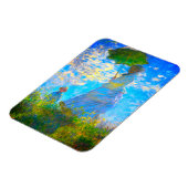 Monet Woman mit Parasol Magnet (Linke Seite)