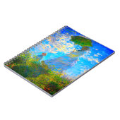 Monet Woman mit Parasol Notizblock (Linke Seite)