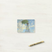 Monet Woman mit Parasol Post-it Klebezettel (Auf Schreibtisch)