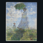 Monet Woman mit Parasol Puzzle<br><div class="desc">Wenn wir hübsche Bücher für unsere Kaffeetische haben können,  warum dann nicht hübsche Rätsel haben?</div>