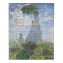 Monet Woman mit Parasol