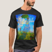 Monet Woman mit Parasol T-Shirt (Vorderseite)