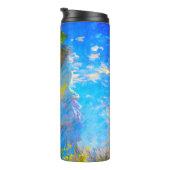 Monet Woman mit Parasol Thermosbecher (Nach rechts gedreht)