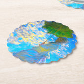 Monet Woman mit Parasol Untersetzer (angewinkelt)
