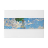 Monet Woman Parasol Impressionismus Einladungsbanderole (Rückseitenbeispiel)
