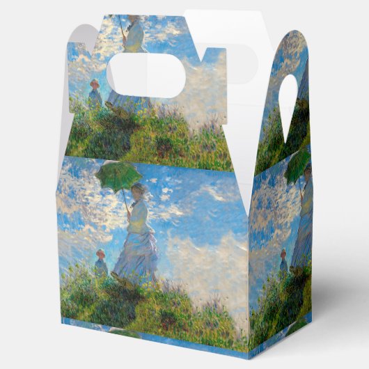 Monet Woman Parasol Impressionismus Geschenkschachtel (Geöffnet)