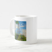 Monet Woman Parasol Impressionismus Kaffeetasse (Vorderseite Links)