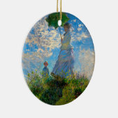 Monet Woman Parasol Impressionismus Keramik Ornament (Rechts)