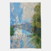Monet Woman Parasol Impressionismus Küchentuch (Vertikal)