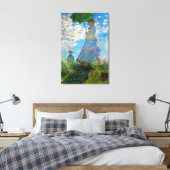 Monet Woman Parasol Impressionismus Leinwanddruck (Insitu (Schlafzimmer))