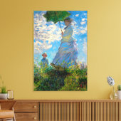 Monet Woman Parasol Impressionismus Leinwanddruck (Insitu (Wohnzimmer))