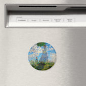 Monet Woman Parasol Impressionismus Magnet (In Situ (Geschirrspüler))