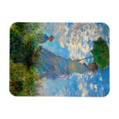Monet Woman Parasol Impressionismus Magnet (Horizontal)