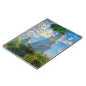 Monet Woman Parasol Impressionismus Notizblock (Linke Seite)