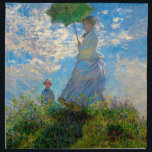 Monet Woman Parasol Impressionismus Serviette<br><div class="desc">Claude Monet Impressionismus Meisterwerk - Die Frau mit einem Parosol wurde 1875 vom französischen Impressionisten Claude Monet gemalt. Es zeigt eine Frau mit Sonnenschirm und ein kleines Kind, die Madame Monet und ihr Sohn ist. Dieses impressionistische Gemälde ist eines der berühmten Gemälde Monets, das eine schöne Landschaft mit leuchtend blauem...</div>