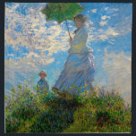 Monet Woman Parasol Impressionismus Serviette<br><div class="desc">Claude Monet Impressionismus Meisterwerk - Die Frau mit einem Parosol wurde 1875 vom französischen Impressionisten Claude Monet gemalt. Es zeigt eine Frau mit Sonnenschirm und ein kleines Kind, die Madame Monet und ihr Sohn ist. Dieses impressionistische Gemälde ist eines der berühmten Gemälde Monets, das eine schöne Landschaft mit leuchtend blauem...</div>