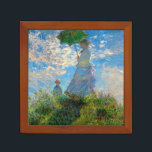 Monet Woman Parasol Impressionismus Stifthalter<br><div class="desc">Claude Monet Impressionismus Meisterwerk - Die Frau mit einem Parosol wurde 1875 vom französischen Impressionisten Claude Monet gemalt. Es zeigt eine Frau mit Sonnenschirm und ein kleines Kind, die Madame Monet und ihr Sohn ist. Dieses impressionistische Gemälde ist eines der berühmten Gemälde Monets, das eine schöne Landschaft mit leuchtend blauem...</div>