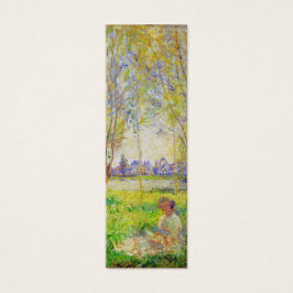 Monet Woman sitzt unter der willows Fine Art