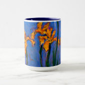 Monet-Yellow Irises Tasse (Zentrum)