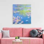 Monet Yellow Water Lilies Leinwanddruck (Insitu (Wohnzimmer))