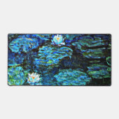 Monetmalerei, Water Lilies, Blau, Schreibtischunterlage (Vorderseite)