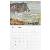 Monets Beaches 2022 Art Kalender (Feb 2027)