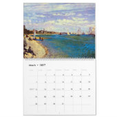 Monets Beaches 2022 Art Kalender (Mär 2027)