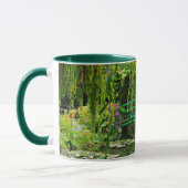 Monet's bridge, Monet's Garden, Green, Giverny Tasse (Links)
