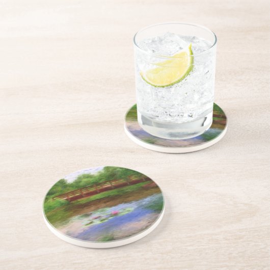 Monet's Bridge Untersetzer (Seite)