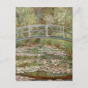 Monets "Brücke über einen Teich mit Seerosen" 1899 Einladung