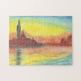 Monets Dämmerung, Venedig Puzzle