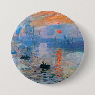 Monets Eindruck, Sonnenaufgang Button