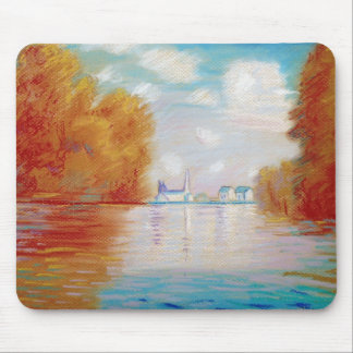 Monets Fluss Mousepad