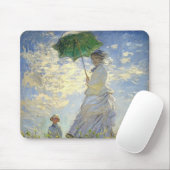 Monet's Frau mit einem Sonnenschirm (Der Spazierga Mousepad (Mit Mouse)