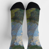 Monets Frau mit Sonnenschirm, beeindruckende Lands Socken (Oben)