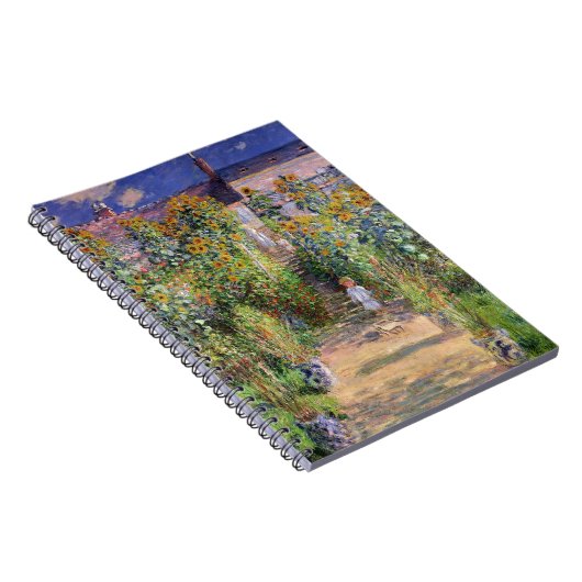 Monet's Garden at Vétheuil Notizblock (Rechte Seite)