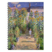 Monet's Garden at Vétheuil Notizblock (Vorderseite)