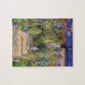 Monet's Garden at Vétheuil Puzzle (Horizontal)