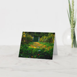 Monet's Garden, Giverny, Frankreich im Herbst