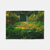 Monet's Garden, Giverny, Frankreich im Herbst Fleecedecke (Vorderseite (Horizontal))