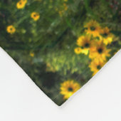 Monet's Garden, Giverny, Frankreich im Herbst Fleecedecke (Ecke)