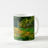 Monet's Garden, Giverny, Frankreich im Herbst Kaffeetasse (VorderseiteRechts)