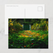 Monet's Garden, Giverny, Frankreich im Herbst Postkarte (Vorne/Hinten)
