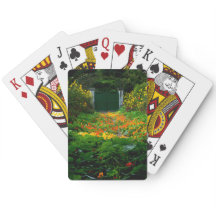 Monet's Garden, Giverny, Frankreich im Herbst