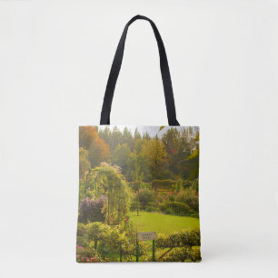 Monet's garden, Giverny, schöne Gartenszene Tasche