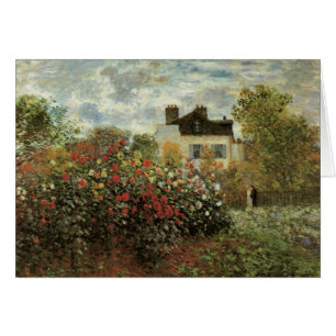 Monet's Garden in Argenteuil von Claude Monet