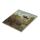 Monet's Garden in Argenteuil von Claude Monet Fliese (Seite)