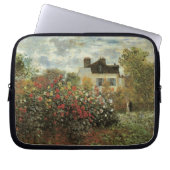 Monet's Garden in Argenteuil von Claude Monet Laptopschutzhülle (Vorderseite)