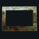 Monet's Garden in Argenteuil von Claude Monet Magnetischer Fotorahmen<br><div class="desc">Der Artist's Garden in Argenteuil (Eine Ecke des Gartens mit Dahlias) (1873) von Claude Monet ist ein Vintager Impressionismus feiner Kunst Blumenmalerei. Ein Landhaus liegt im Hintergrund. Ein Paar in der Liebe geht vorbei an einem romantischen Frühlingsgarten mit blühenden Rose und anderen Blume. Über den Künstler: Claude Monet (1840-1926) war...</div>