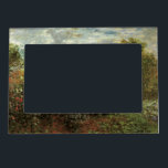 Monet's Garden in Argenteuil von Claude Monet Magnetischer Fotorahmen<br><div class="desc">Der Artist's Garden in Argenteuil (Eine Ecke des Gartens mit Dahlias) (1873) von Claude Monet ist ein Vintager Impressionismus feiner Kunst Blumenmalerei. Ein Landhaus liegt im Hintergrund. Ein Paar in der Liebe geht vorbei an einem romantischen Frühlingsgarten mit blühenden Rose und anderen Blume. Über den Künstler: Claude Monet (1840-1926) war...</div>